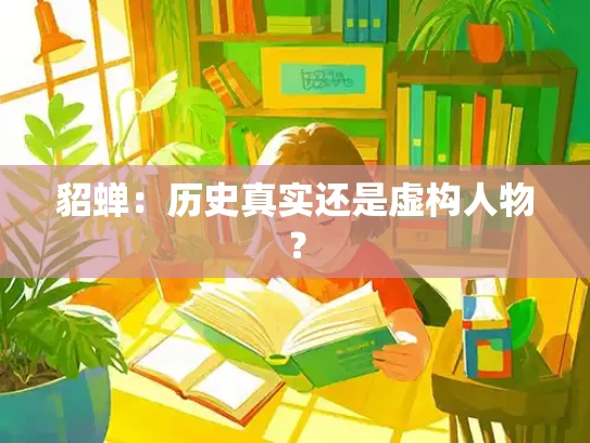 貂蝉：历史真实还是虚构人物？