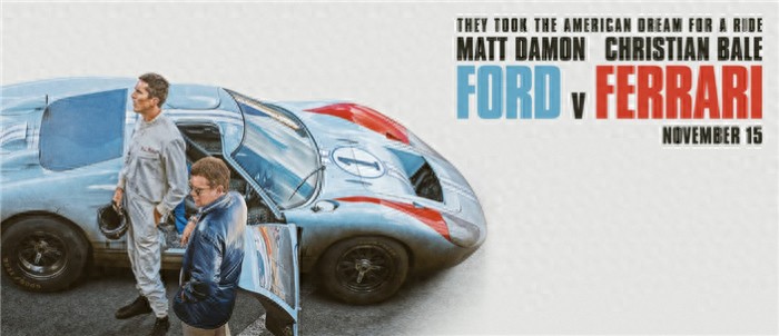 Ford v Ferrari极速车王上映，克里斯蒂安·贝尔与马特·达蒙领衔演绎真实赛车传奇